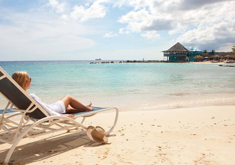 Avila Beach in Curacao