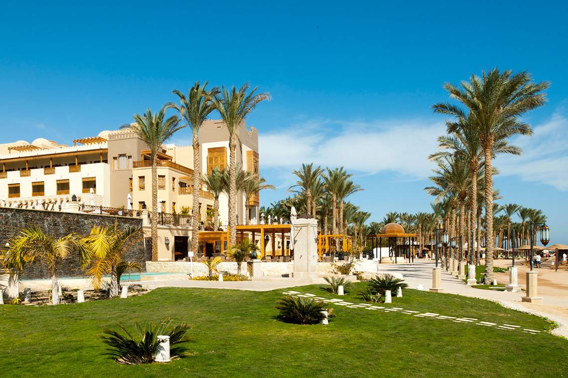 Makadi Spa Hotel in Hurghada Ägypten, Aussenansicht des Hotels