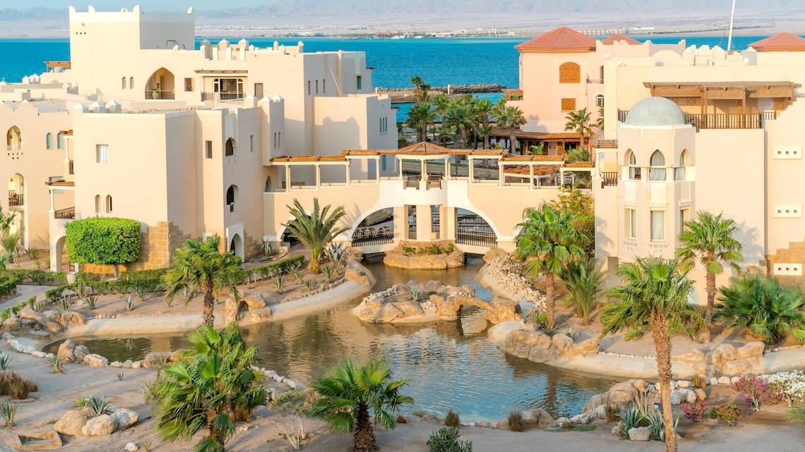 Kempinski Hotel Soma Bay in Hurghada, Aussenansicht des Hotels