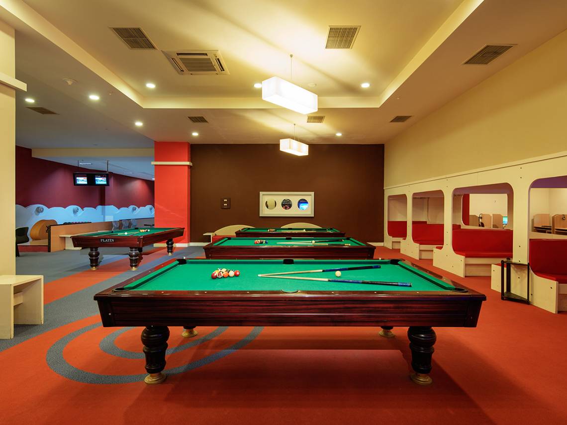 Crystal Admiral Resort in Antalya, Billard