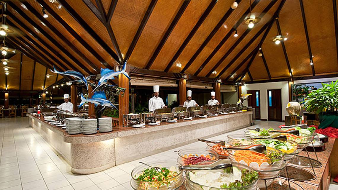 Paradise Island Resort & Spa in Malediven, Buffet
