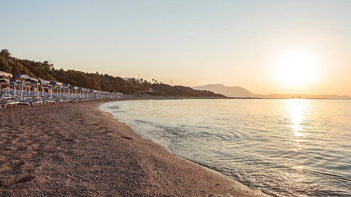 Rodos Princess Beach in Rhodos