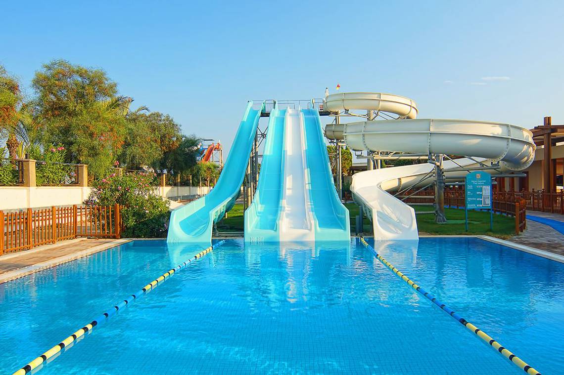 Wasserrutschen im Baia Lara Hotel
