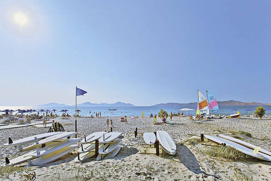 Caravia Beach in Kos