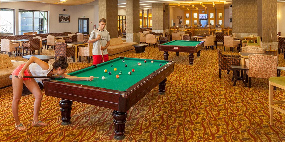 Defne Star Hotel in Antalya, Billard