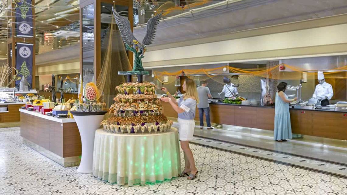 Royal Holiday Palace, Antalya, Essen, Buffet