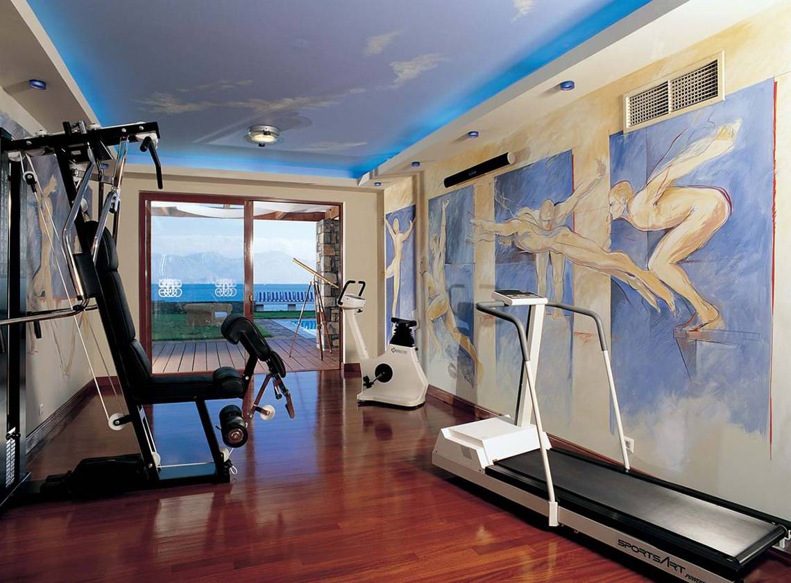 Elounda Bay Palace in Kreta, Bungalow mit Fitnessstudio