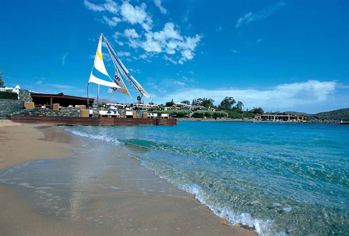 Elounda Bay Palace in Kreta, Strand