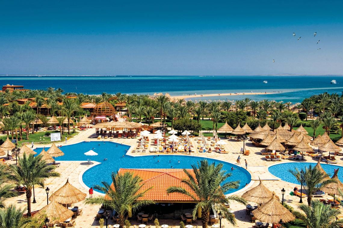 Siva Grand Beach Hotel in Hurghada - Aussenansicht