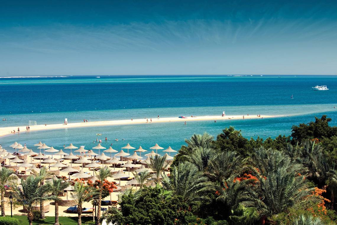 Siva Grand Beach Hotel in Hurghada - Strand, Meer
