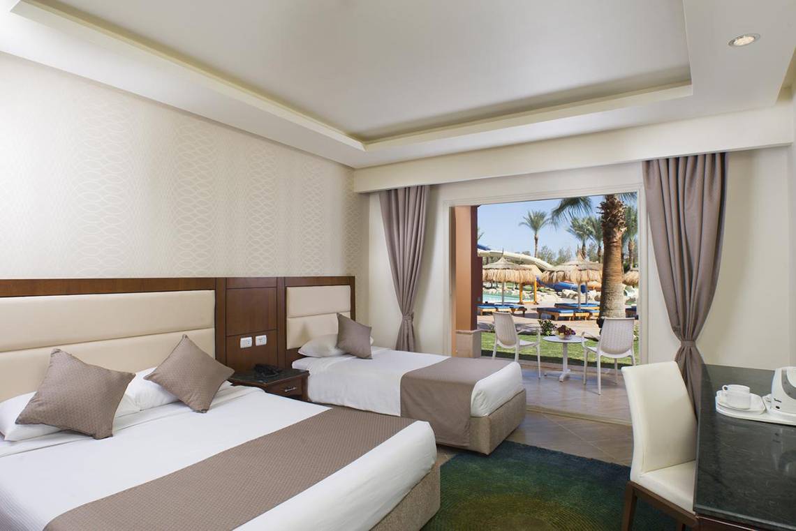 Doppelzimmer mit Terrasse im Pickalbatros Aqua Blu Resort - Sharm