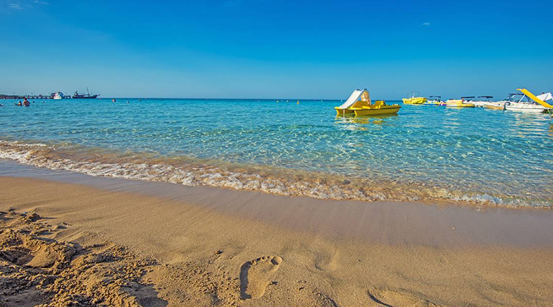 Vrissiana Beach in Protaras