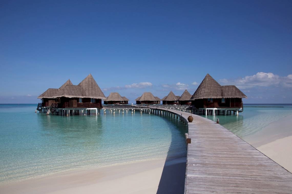 Coco Palm Dhuni Kolhu Hotel Wasservillas am Strand