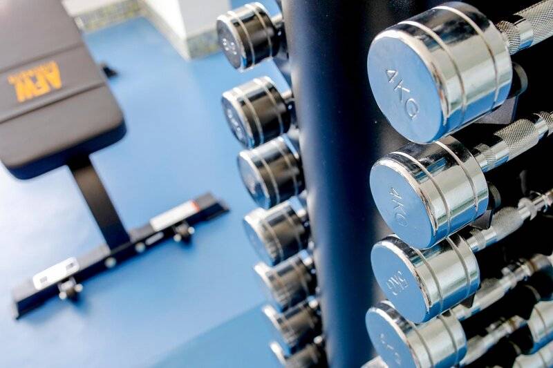 Fitnessgeräte im THB Gran Playa Hotel