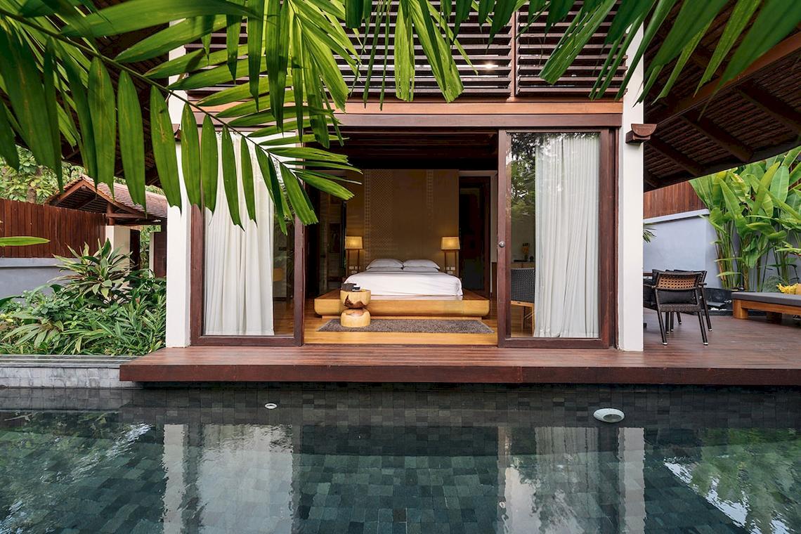 Suite im Tubkaak Krabi Boutique Resort mit Zugang zum Pool.