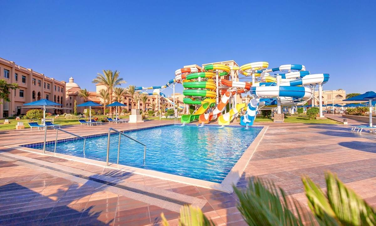 Wasserrutschen im Pickalbatros Aqua Park Resort in Hurghada