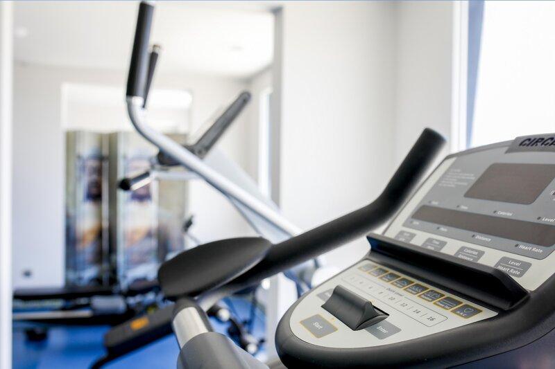 Fitnessgerät im Fitnessstudio des THB Gran Playa Hotels.