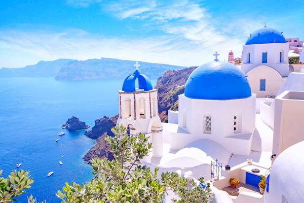 Griechenland, Santorin, Badeferien, Ferien