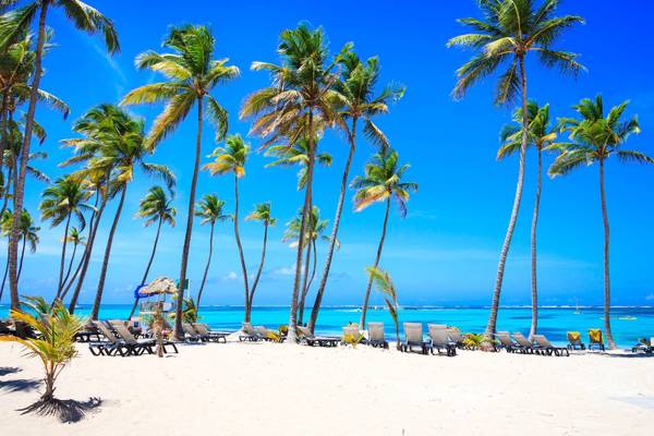 Punta Cana, Strand, Palms, Badeferien, Ferien