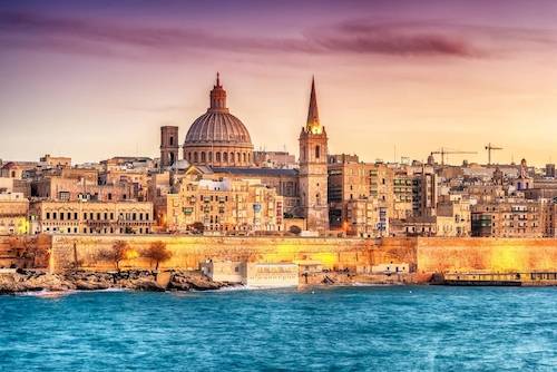 Malta, Valletta, Marsans Harbour, Badeferien, Ferien