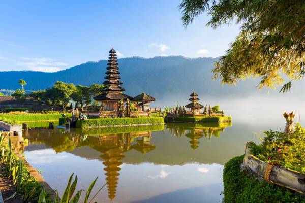 Bali, Indonesia, Südostasien, Pura Ulun Danu Bratan, Badeferien, Ferien