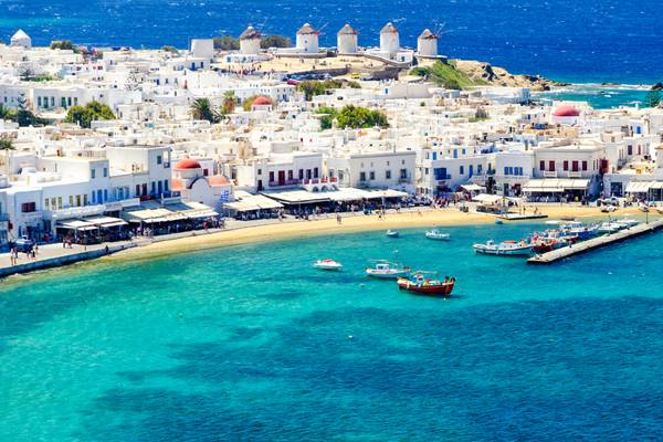 Mykonos Stadt und Strand