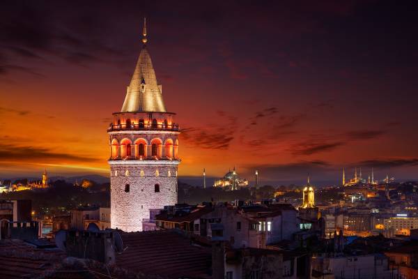 Sehenswürdigkeiten in Istanbul - Der Galataturm