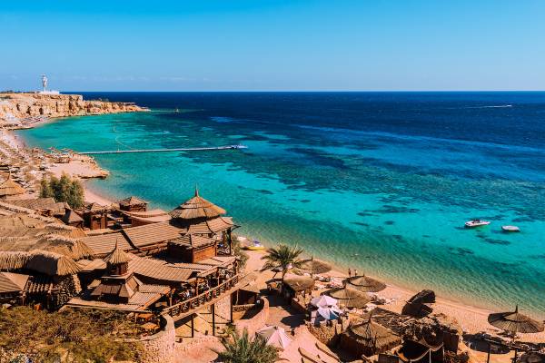 Türkei oder Ägypten - Der Strand von  Sharm El Sheikh