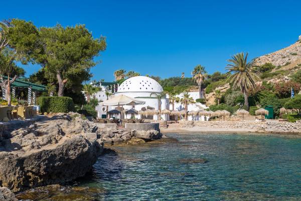 Sehenswürdigkeiten auf Rhodos - Die Thermen von Kalithea