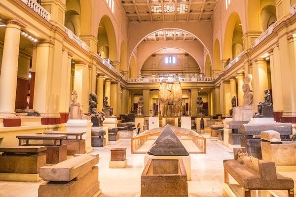 Sehenswürdigkeiten in Ägypten - Das ägyptische Museum in Kairo