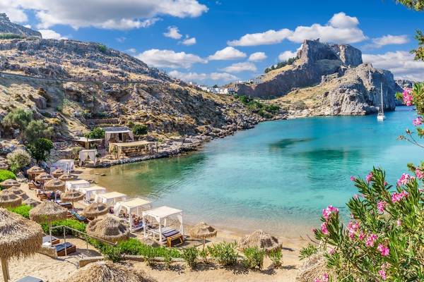 Der Saint Paul´s Beach auf Rhodos