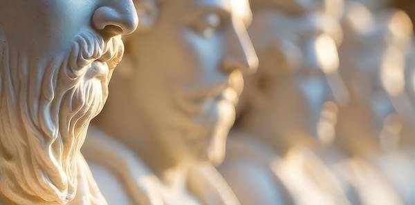 Antike Statuen in Griechenland