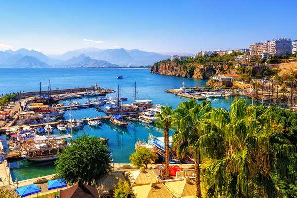 Der Hafen in Antalya