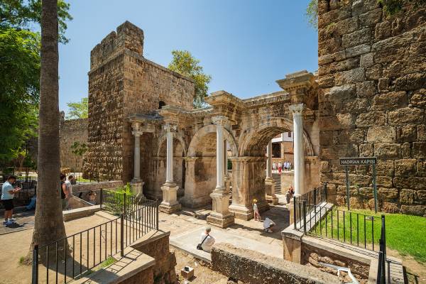 Das Hadrianstor in Antalya