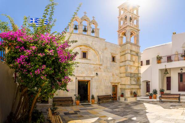 Das Panagia Tourliani Kloster auf Mykonos