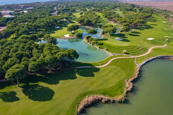 Ein Golfplatz in Belek