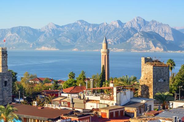 Panoramablick über Antalya