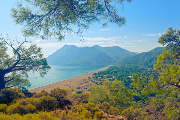 Der Çıralı Beach in Antalya