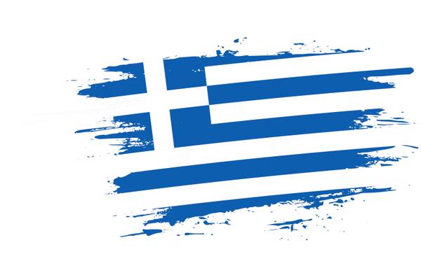 Die griechische Flagge