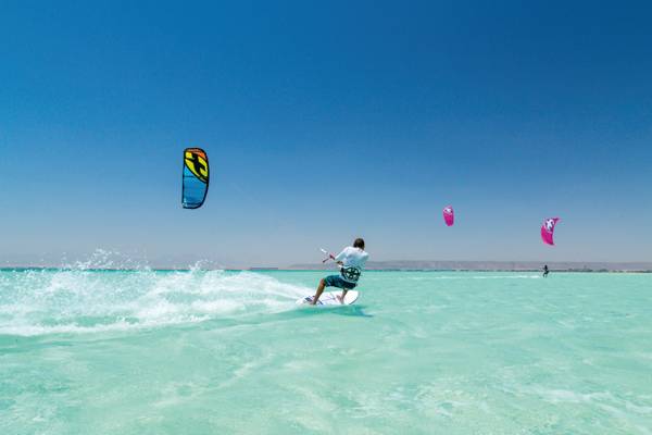 Kitesurfing in Hurghada