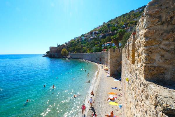 Strand in der Türkei
