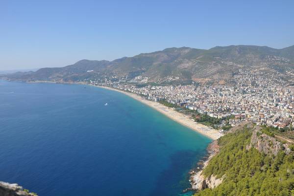 Der Kleopatra Strand in Alanya