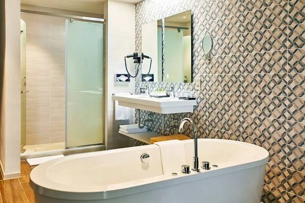 Badezimmer im RIU Atoll Hotel