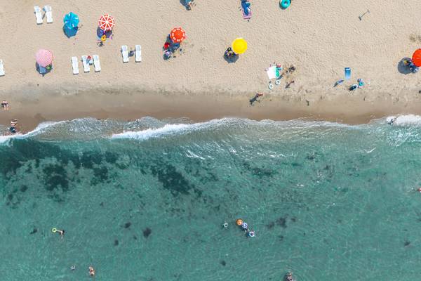 Strand und Meer im Urlaub