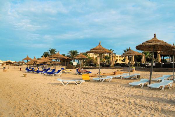 Sandstrand in Ägypten