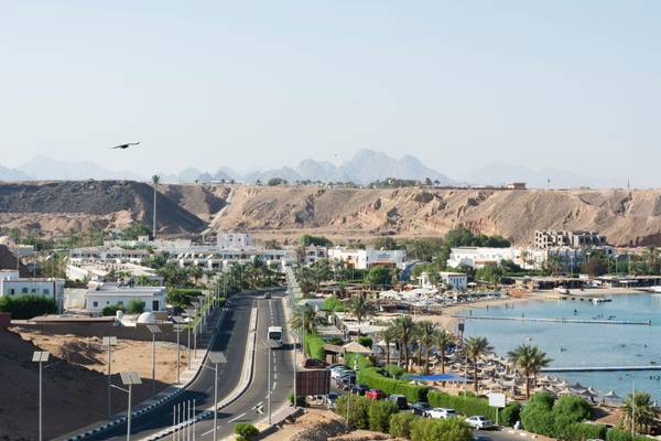 Stadt am Meer von Ägypten