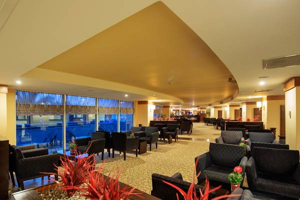 Crystal Admiral Resort in Antalya, Empfangshalle des Hotels