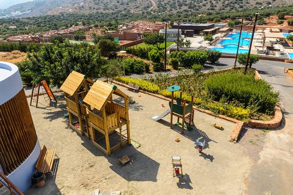 Aussicht auf den Kinderspielplatz im Domes of Elounda, Autograph Collection.