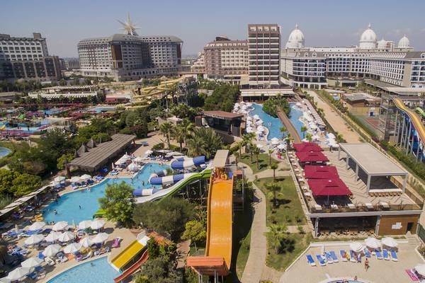 Saturn Palace Resort in Antalya, Aussenansicht des Hotels