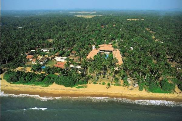 Meeresblick vom Mermaid Hotel & Club am Strand mit vielen Bäumen